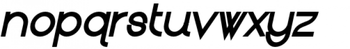 Kerater Bold Italic Font LOWERCASE