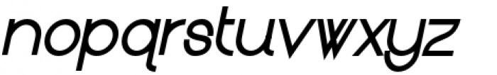 Kerater Medium Italic Font LOWERCASE