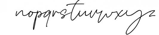 Kedira Signature Font LOWERCASE