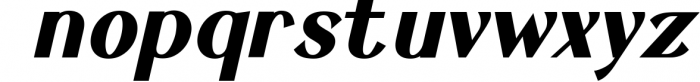 Keystone - an elegant sans 4 Font LOWERCASE
