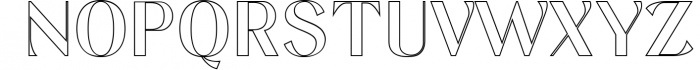 Keystone - an elegant sans 6 Font UPPERCASE