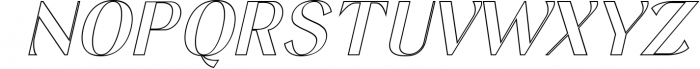 Keystone - an elegant sans 7 Font UPPERCASE