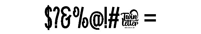 KEBROONtrial Regular Font OTHER CHARS