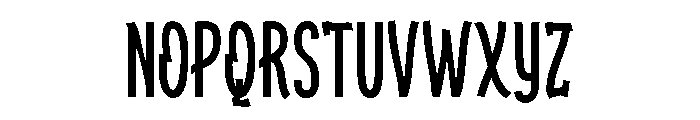 KEBROONtrial Regular Font UPPERCASE
