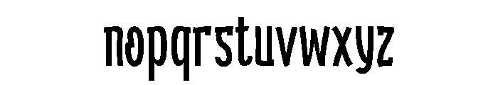 KEBROONtrial Regular Font LOWERCASE