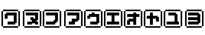 KEYmode Katakana Font OTHER CHARS