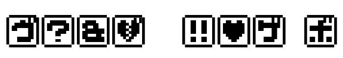 KEYmode Katakana Font OTHER CHARS