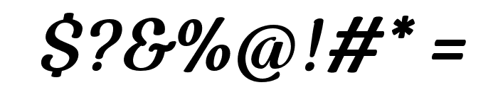 KecapPersonalUse-Italic Font OTHER CHARS