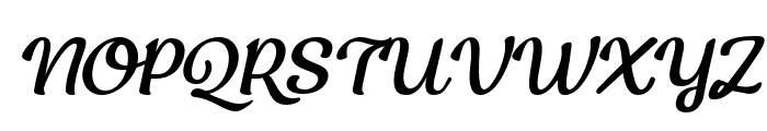 KecapPersonalUse-Italic Font UPPERCASE