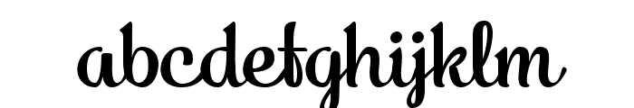 KecapPersonalUse-Regular Font LOWERCASE