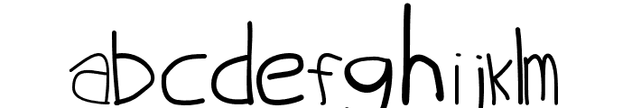 KecilCabeRawit-Regular Font LOWERCASE