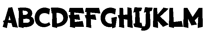 Kectory Regular Font UPPERCASE