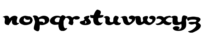 Keele Decorated Font LOWERCASE