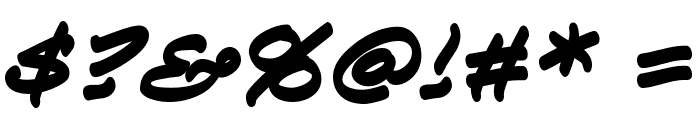 Keelhauled BB Bold Font OTHER CHARS