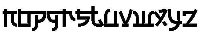 Keemono Font LOWERCASE