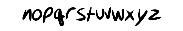 Keen_Incisions Font LOWERCASE