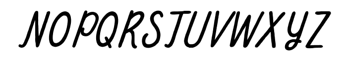 Keep Going Font UPPERCASE