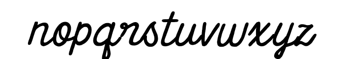 Keep Going Font LOWERCASE