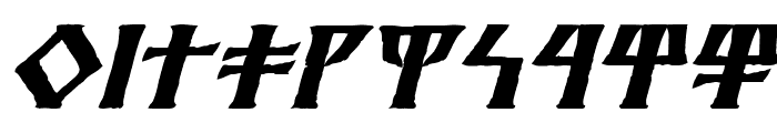 Kehdrai Bold Italic Font OTHER CHARS