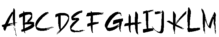 Keinsato PERSONAL USE ONLY! Font UPPERCASE