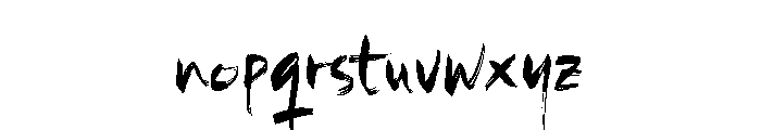 Keinsato PERSONAL USE ONLY! Font LOWERCASE
