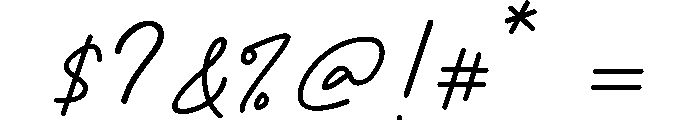 Keira Shabira DEMO! DEMO! Font OTHER CHARS