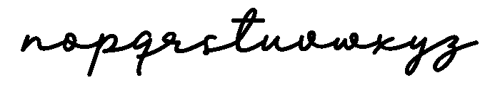 Keira Shabira DEMO! DEMO! Font LOWERCASE