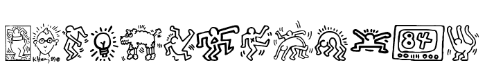 Keith Haring FONT