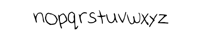 KelissaThin Font LOWERCASE