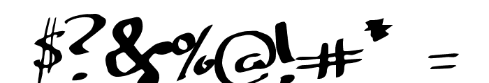 Kelley Calligraphy Regular Font OTHER CHARS