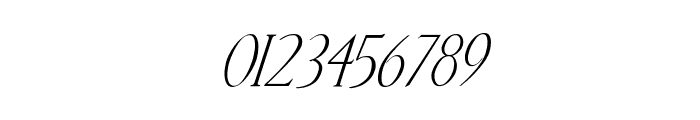 Kellnear-Italic Font OTHER CHARS