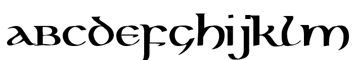 Kells Uncial Bold Font LOWERCASE