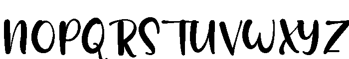 Kelly Colin Font UPPERCASE