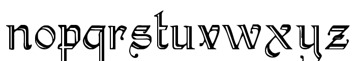 KellyAnnGothic Font LOWERCASE