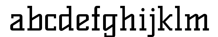 KellySlab-Regular Font LOWERCASE