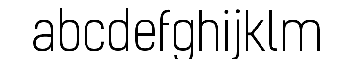 KelsonSans-Light Font LOWERCASE