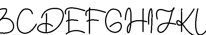 Kelythia Regular Font UPPERCASE