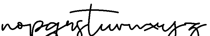 Kelythia Regular Font LOWERCASE