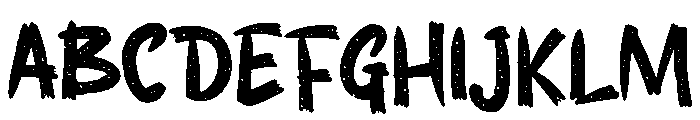 Kemangi Font UPPERCASE