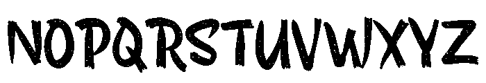 Kemangi Font UPPERCASE