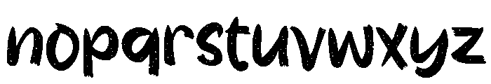 Kemangi Font LOWERCASE