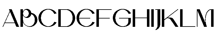 Kemical DEMO Regular Font UPPERCASE