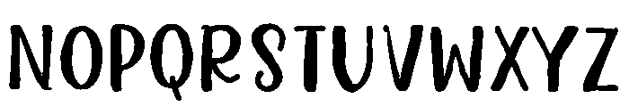 Kemistale Regular Font UPPERCASE