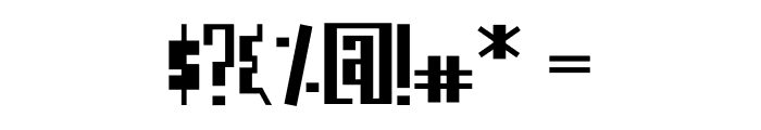 Kempton Serif Font OTHER CHARS