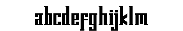 Kempton Serif Font LOWERCASE