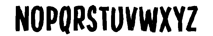 Kenal Font UPPERCASE