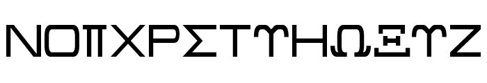 Kentaurus Font UPPERCASE