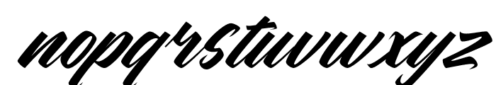 Kenthir Italic Font LOWERCASE