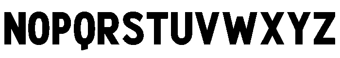 Kenzoestic Black Font UPPERCASE