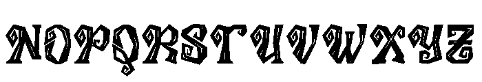 Keramat Font UPPERCASE